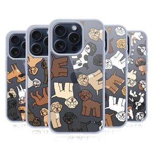 HEAD CASE DOG BREED PATTERNS 20 GEL CASE & WALLPAPER FOR APPLE iPHONE PHONES - Picture 1 of 15