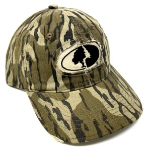 MOSSY OAK PATCH BOTTOMLAND SHADOW GRASS HABITAT CAMO OUTDOOR HUNTING HAT CAP - Picture 1 of 4