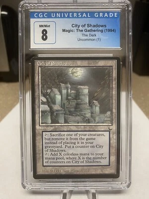 City of Shadows CGC 8 (NM/Mint)  The Dark MTG - Image 1 of 2