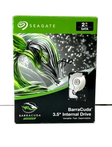 Seagate BarraCuda 2TB 7200RPM SATA III 3.5" Internal Hard Drive (ST2000DMA08) - Picture 1 of 1