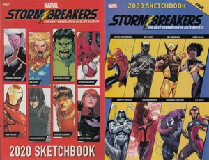 STORMBREAKERS 2020 y 2023 cuadernos de bocetos (Momoko Carnero Gleason Cabal Bazaldua) - Imagen 1 de 5
