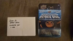 2024-25 Upper Deck - Series 1  - Complete Base Set #1-200 w/ Collectors Tin - Picture 1 of 2