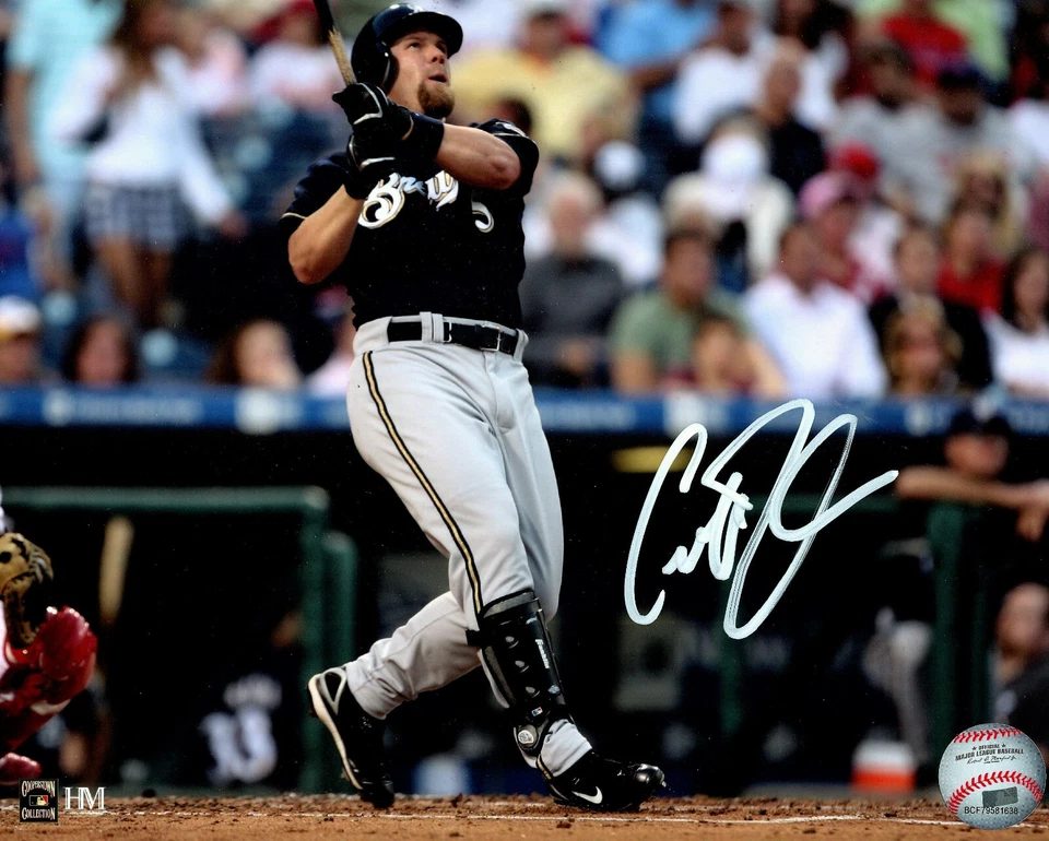 Foto firmada 8x10 #2 del jardinero de Milw Brewers GEOFF JENKINS AUTO Foto 1 de 1