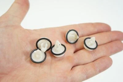 2009-2015 jaguar x250 xf xfr xfr-s xkr xk x150 painel de porta cartão pino guia conjunto de 5 - Imagem 1 de 4