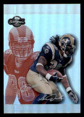 2007 Topps Co-Signers Changing Faces Red #15B Steven Jackson/Brian Leonard /150 - Image 1 of 2