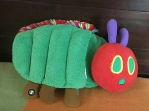 2014 Zoombies Eric Carle Very Hungry Caterpillar Plush Book Stuffed Toy 12" Long - Picture 1 of 4