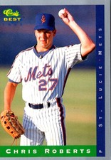 1993 Classic Best Chris Roberts #252 St. Lucie Mets Baseball Card