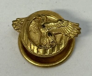 WW2 US Army Honorable Discharge Buttonhole Lapel Pin Ruptured Duck Button - Picture 1 of 3