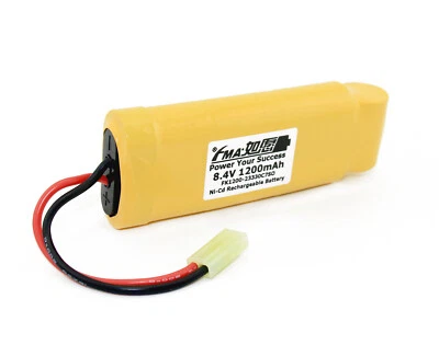 FMA 8.4V 1200mAh Rechargeable Battery for Luminous Voice Model RC Car Toys - Image 1 of 4