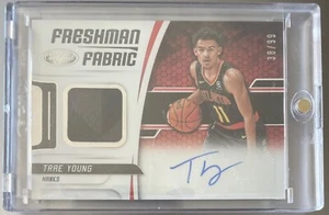 2018-19 Panini Certified TRAE YOUNG /99 RED Freshman Fabric AUTO (RC) - Picture 1 of 5