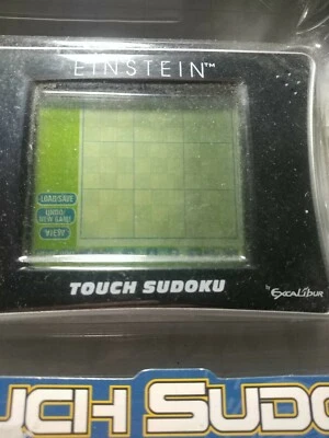 Excalibur Einstein Brain Games Touch Sudoku Handheld Game-New - Image 1 of 4