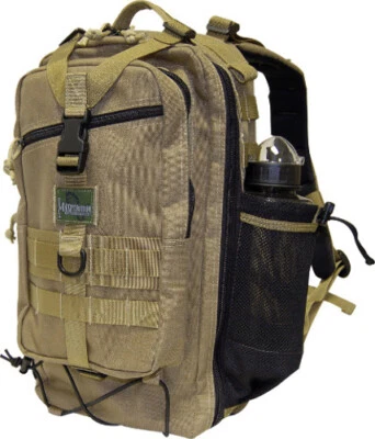 Maxpedition Pygmy Falcon-II Khaki 0517K Main compartment measures 18" x 9 1/2" x - Image 1 of 2
