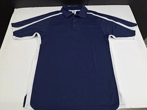 Russell Athletics Men's Short Sleeve Dri-Power Polo Size Medium Blue #4729 - Picture 1 of 11