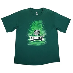 Philadelphia Eagles 75 Seasons T-Shirt Rare Commemorative NFL Green Adult L - Picture 1 of 9