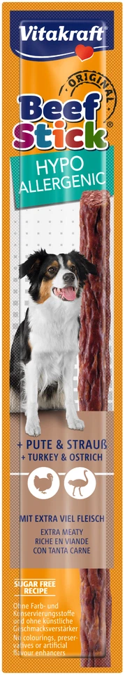 50 x 12g Vitakraft BEEF STICK hypoallergenic Original Leckerli Hundesnack