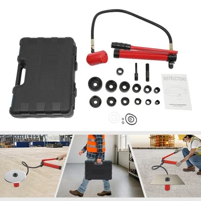 Juego de punzonadoras hidráulicas, juego de punzonadoras de bomba manual con 6 sellos - Imagen 1 de 4