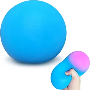 Palline Stress Giganti Squishy per Bambini e Adulti, Palline Jumbo Squeeze da 4 Pollici, Stre - Foto 1 di 12