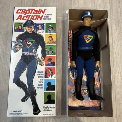 Figura posable de acción del capitán 1999 jugando mantis retro rara Foto 1 de 4