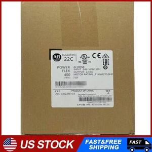 1PC New AB 22C-D022N103 PowerFlex 400 11kW 15 HP AC Drive - Picture 1 of 2