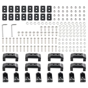 8 Pack LED Mounting Brackets For maXpeedingrods Crosshair Series 5inch Pod Light - Picture 1 of 10