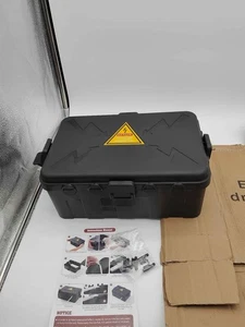 Waterproof Power Supply Storage Case Portable Tool Box w/ Instructions - Picture 1 of 1