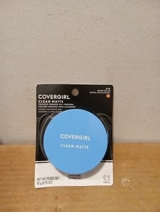 CoverGirl Clean Opaco Pressato Polvere Controllo Olio 545 Beige Caldo 0,35 oz. 🆕 - Foto 1 di 2