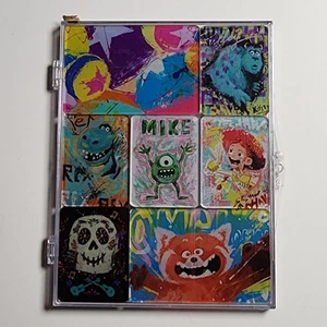 NEU Disney Magnet Set Pixar Art Magnete: Toy Story Monsters Inc Coco wird rot - Bild 1 von 4