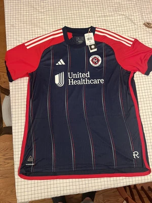 Adidas 2024/25 MLS New England Revolution Home Soccer Jersey Men Size 2XL NWT - Image 1 of 4
