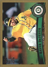 2011 Topps Update Gold #US225 David DeJesus/2011