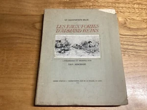 1915 Les Eaux Fortes D’Armand Heins - Illustrated - Picture 1 of 12