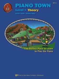 Piano Town, Theory - Level 1 by Keith Snell and Diane Hldy - Imagen 1 de 2