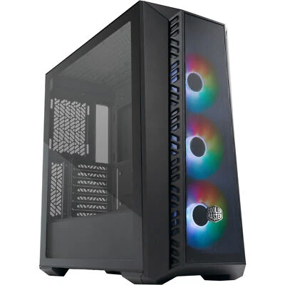 Cooler Master MasterBox 520 Mesh, Tower-Gehäuse, schwarz - Bild 1 von 4