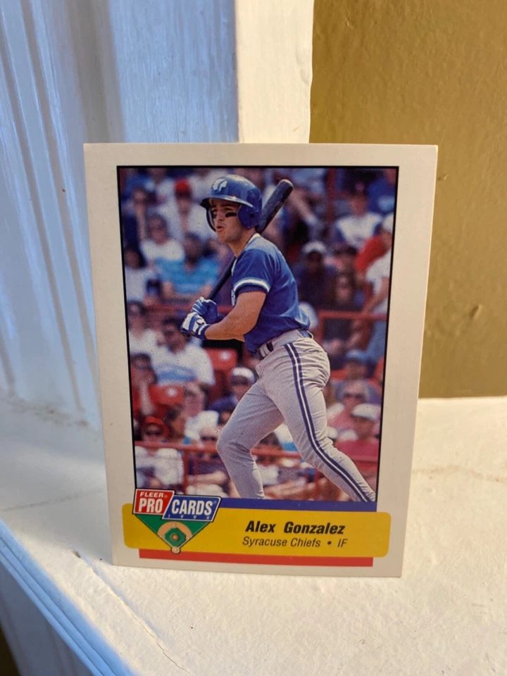 Alex Gonzalez 1994 Syracuse Chiefs Pro Cards Minor League Card - Image 1 of 1
