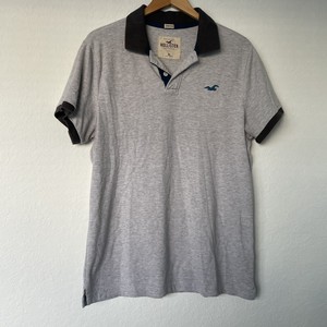 Las mejores ofertas en Camisas Hollister Gris para Hombres | eBay