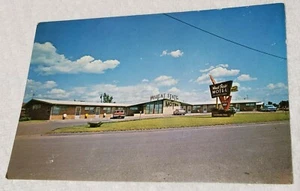 Cartolina d'epoca Wheat State Motel McPherson KS anni 50 60 ? - Foto 1 di 2