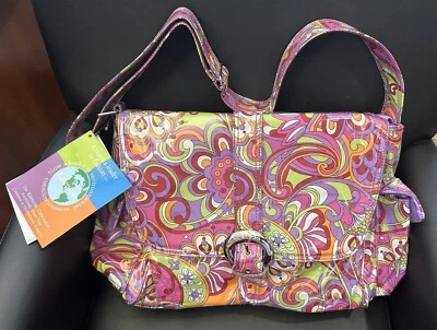 Kalencom Diaper Bag Bottle Holder Pad Removable Pouch Waterproof Multicolor - Image 1 of 4