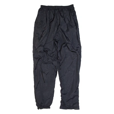 Vintage ACKERMANN Mens Track Pants Black 90s Tapered L W28 L30 - Image 1 of 4