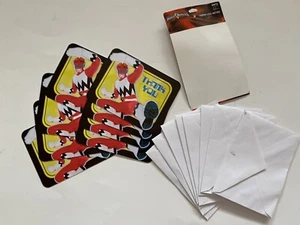 Mighty Morphin Power Rangers Thank You Cards Hallmark Vtg Lot Paper Ephemera  - Picture 1 of 7