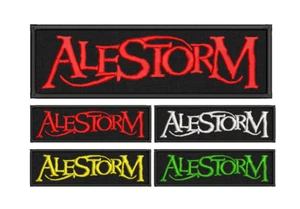 Alestorm Patch Alestorm Band Iron on Patch Embroidered High-quality Metal Patche - Picture 1 of 6