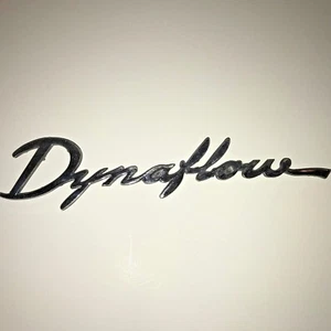 1949 1950 1951 Buick Chrome Dynaflow Emblem Script GM 1338215  - Picture 1 of 12