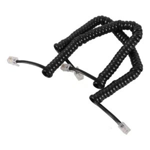 2 Pcs Cable Landlines Phone Cord Coiled Cords for Telephone - Zdjęcie 1 z 12