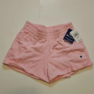 NWT Champion Pink Candy Shorts With Pockets Youth Girls Medium New With Tags - Picture 1 of 7