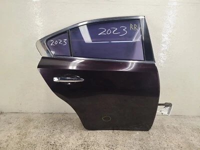 Nissan Maxima Door Assembly Rear Passenger Right W/O Auto Up Down OEM 2009-2014 - Image 1 of 4