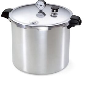 Presto 01781 Pressure Canner and Cooker, 23 qt Stainless Steel Aluminum