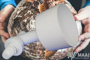 GETREIDEMÜHLE VORSATZ KORNMÜHLE CEREALS GRINDER MESSERSCHMIDT ZYLISS JUPITER - Bild 1 von 14
