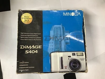 Minolta DIMAGE S404 4.0 MP Digital Camera in Box - Image 1 of 4