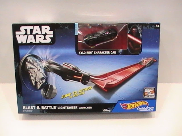 NEW Star Wars Hot Wheels Kylo Ren Blast and Battle Lightsaber Launcher  - Image 1 of 1