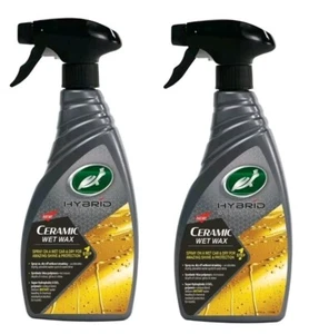 2 x 500ml Turtle Wax Hybrid Solutions Ceramic Wet Wax - Free Tracked Delivery. - Picture 1 of 5