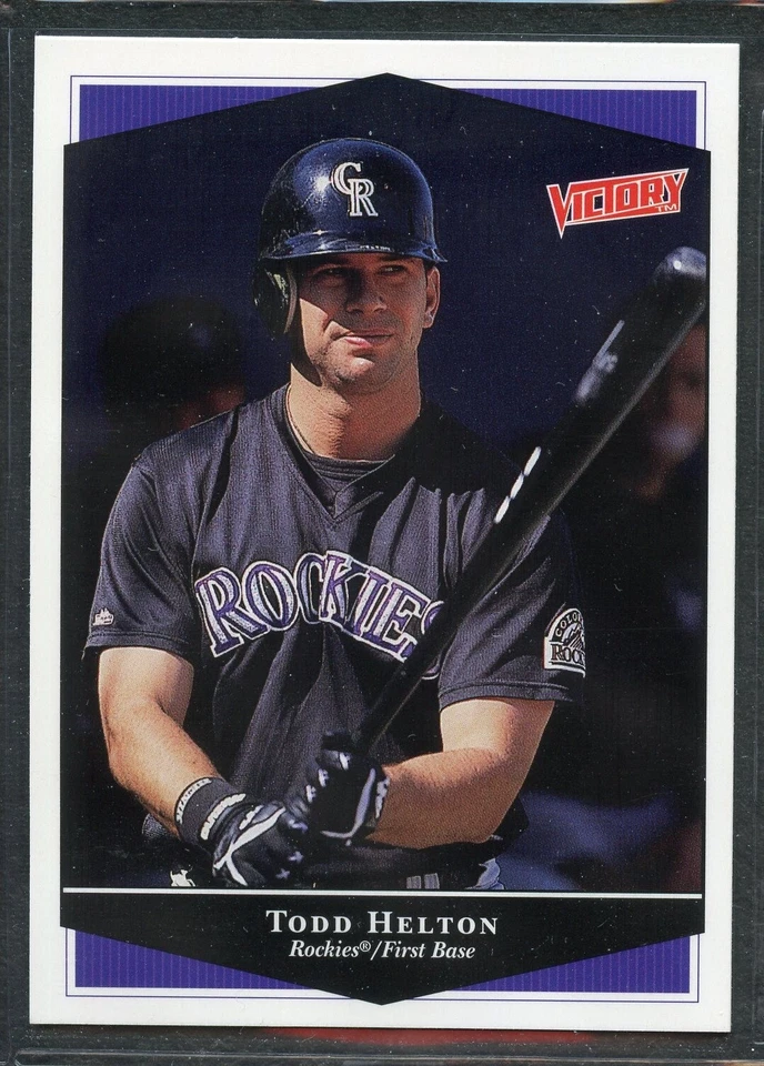 1999 Upper Deck Victory Baseball - #132 - Todd Helton - Colorado Rockies - Image 1 of 1