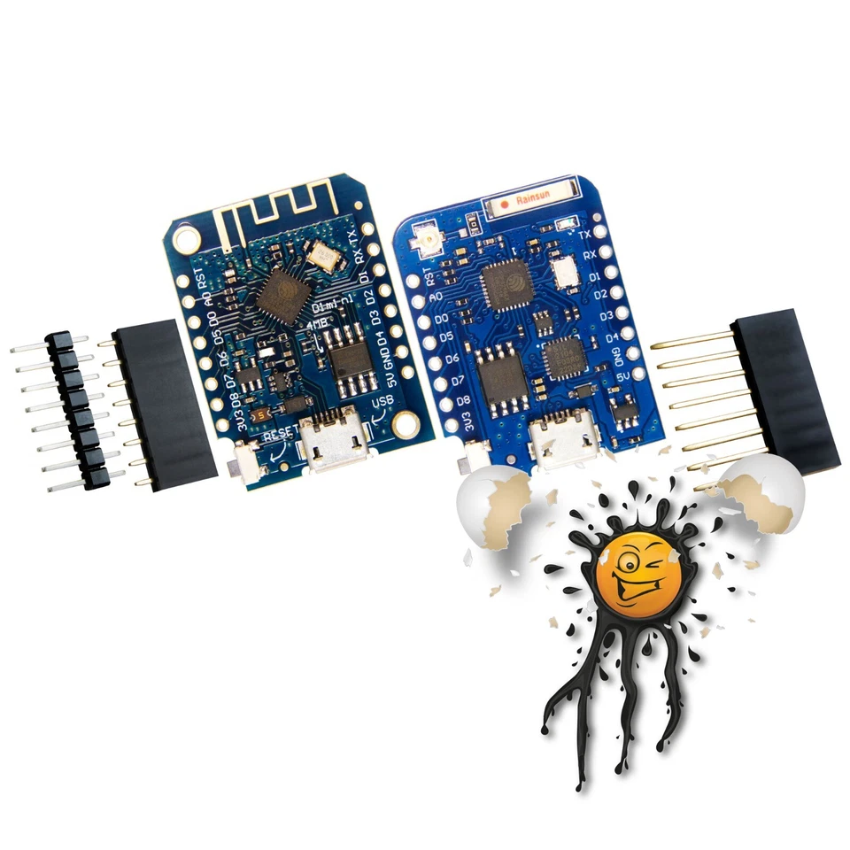 WeMos D1 ESP8266 mini Ver.3.0 4MB PRO 16MB USB-Micro Arduino ESPEasy Tasmota Dev - Bild 1 von 1